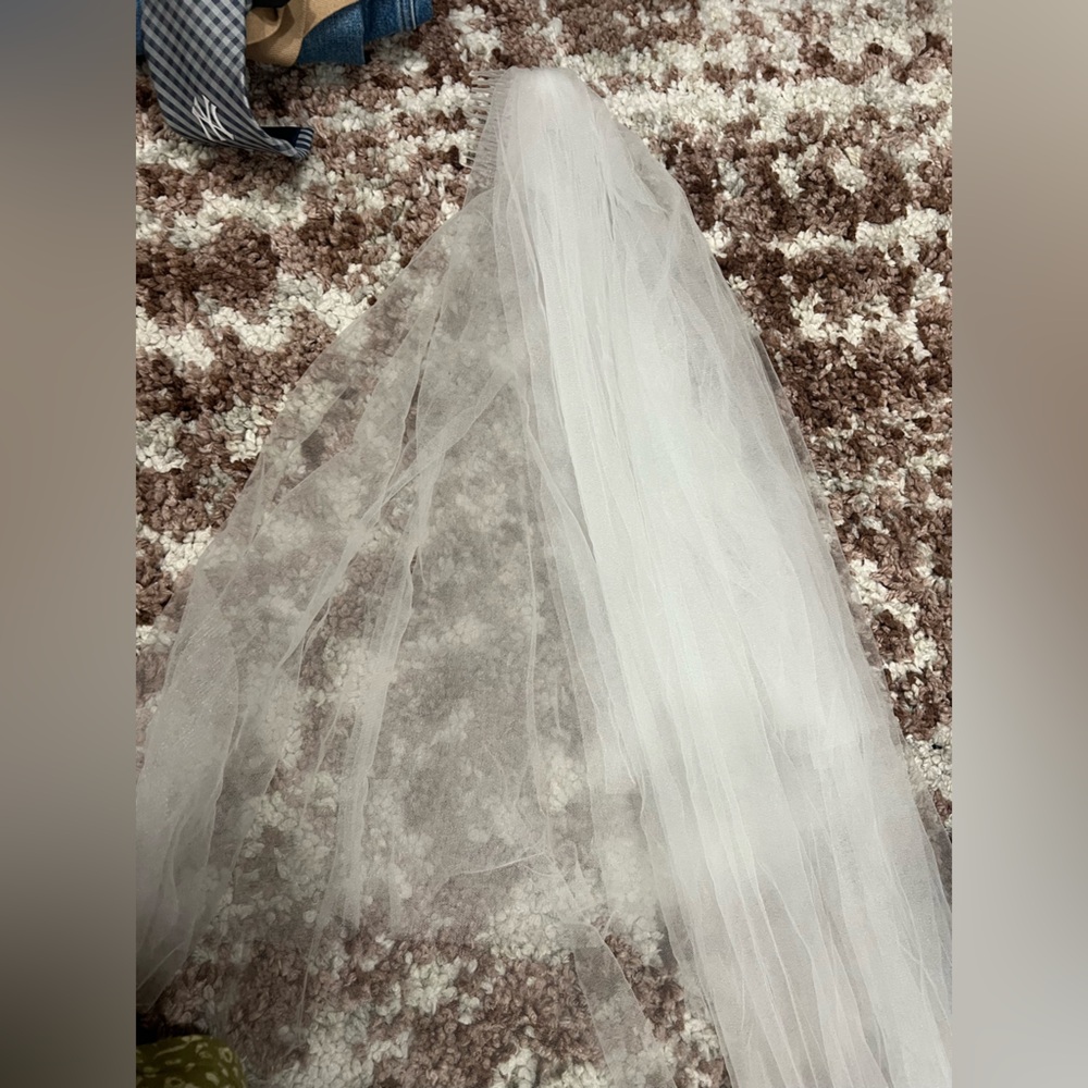Wedding Veil Elegant Sheer White Tulle Fabric